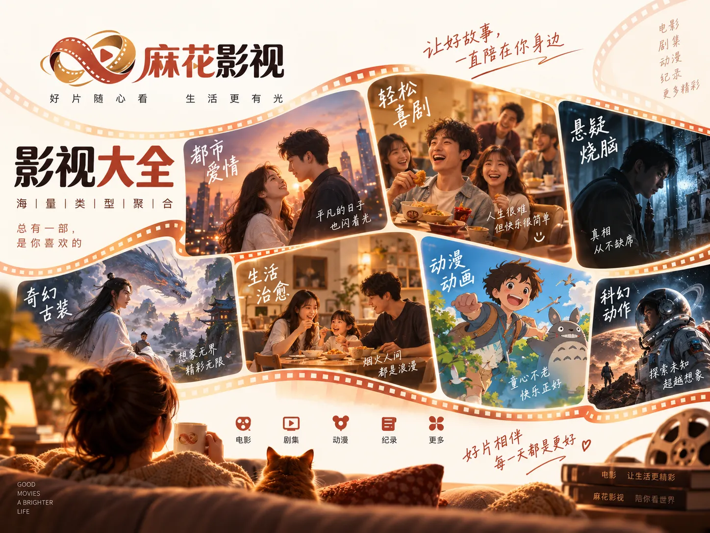 综艺轻观看场景整理
